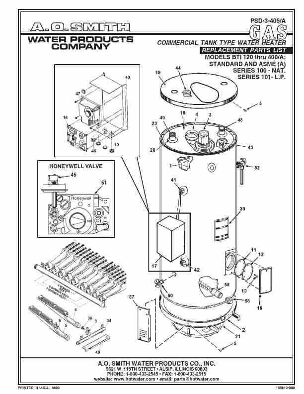 A O  Smith Water Heater BTI 120 thru 400A ASME (A)-page_pdf